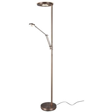 Trio BARRIE 424210304 Стойка лампа 2x38w/led 2700+4000k 4000lm+600lm ip20