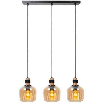 Lucide ILONA 45408/03/62 Висяща лампа 3x40w/e27 ip20