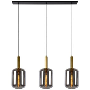 Lucide JOANET 45494/03/65 Висяща лампа 3x40w/e27 ip20
