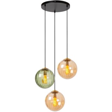 Lucide MONSARAZ 45493/03/33 Висяща лампа 3x40w/e27 ip20
