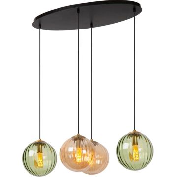 Lucide MONSARAZ 45493/04/33 Висяща лампа 4x40w/e27 ip20