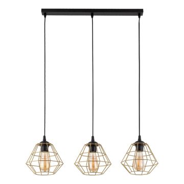 TK Lighting DIAMOND 4642 Масичка лампа 3x15W/E27