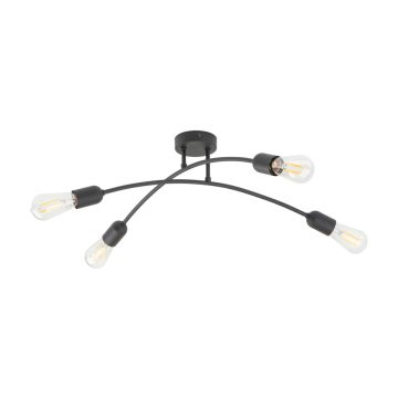 TK Lighting HELIX 4687 Таванна лампа 4x15W/E27