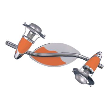 Prezent ZEUS CH/ORANGE 472 Спот 2x40W/E14/R50 IP20