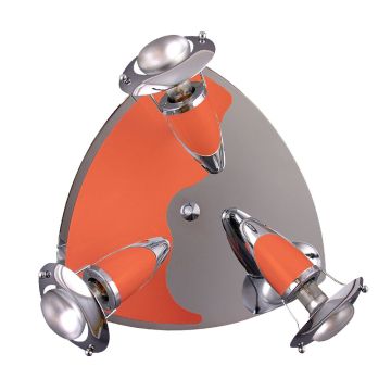 Prezent ZEUS CH/ORANGE 474 Спот 3x40W/E14/R50 IP20