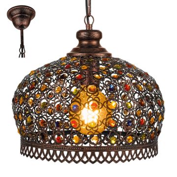 Eglo JADIDA 49764 Висяща лампа 1x60W/E27