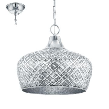 Eglo SALTASH 49676 Висяща лампа 1x60W/E27