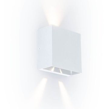 Lutec GEMINI 5104003032 Светильник за стена 1x10w/led 3000k 400lm ip54