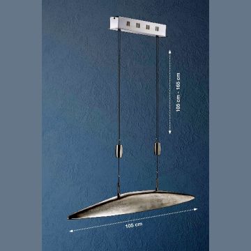 Fischer&Honsel Colmar 13219 Висяща лампа 5x5W/LED 2700K 3000 lm IP20
