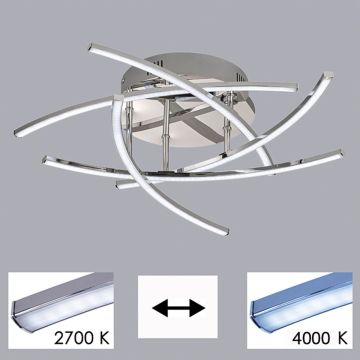 Fischer&Honsel Cross TW 20108 Таванна лампа 5x4.5W/LED 2700K 2700 lm IP20