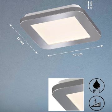 Fischer&Honsel Gotland 21231 Таванен светилник 1x8.5W/LED 3000K 1100 lm IP44