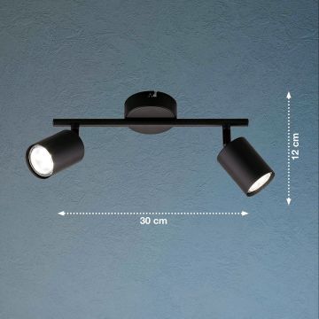Fischer&Honsel Vano 21129 Спот 2x4W/GU10 3000K 640 lm IP20