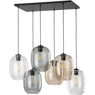 TK Lighting ELIO 5974 Висяща лампа 6x15W/E27 IP20