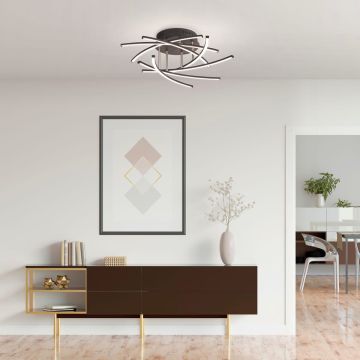 Fischer&Honsel Cross TW 21290 Таванна лампа 7x4.5W/LED 2700K 4300 lm IP20