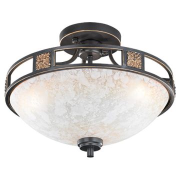 Trio QUINTA 608100324 Таванна лампа 3x60w/e27 ip20