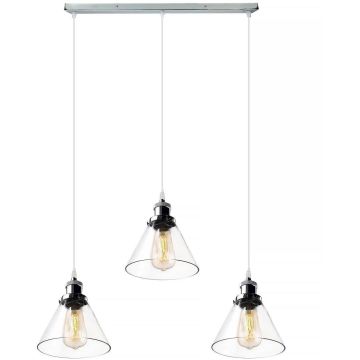 Altavola Design NEW YORK LOFT LA034/CL3_chrom Висяща лампа 3x40W/E27 IP20