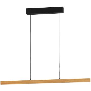 Fischer&Honsel SHINE-WOOD 61102 Висяща лампа 1x26,29w/led 2700k-3350k-4000k 3341lm ip20