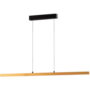 Fischer&Honsel SHINE-WOOD 61103 Висяща лампа 1x34,47w/led 2700k-3350k-4000k 4419lm ip20