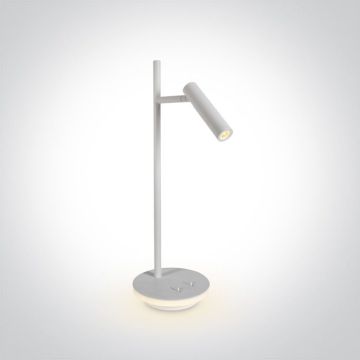 One Light Reading Spots 61132A/W/W Масичка лампа 1x3W|1x6W/LED 3000K 510lm IP20