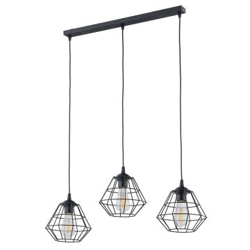 TK Lighting DIAMOND 6203 Висяща лампа 3x15W/E27