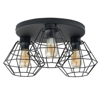 TK Lighting DIAMOND 6205 Таванна лампа 3x15W/E27