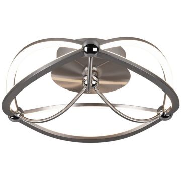 Trio CHARIVARI 621210107 Таванна лампа 1x20w/led 3000k 2500lm ip20