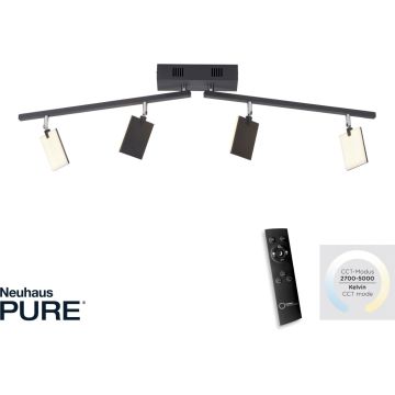 Paul Neuhaus PURE-MIRA 6356-18 Спот 4x28W/LED 2700-5000k 3400lm ip20