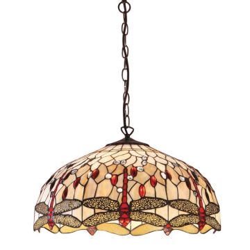 Endon DRAGONFLY BEIGE 64079 Висяща лампа 3x60W/E27 IP20
