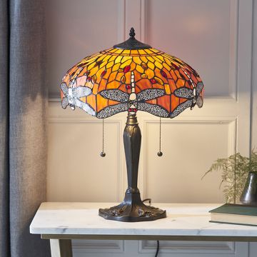 Endon DRAGONFLY FLAME 64093 Масичка лампа 2x60W/E27 IP20