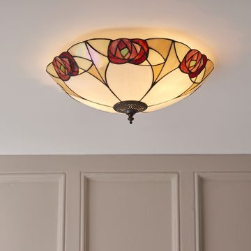 Endon INGRAM 64182 Таванен светилник 2x60W/E27 IP20