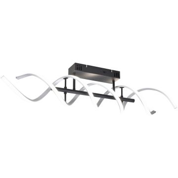 Trio SEQUENCE 641810205 Таванна лампа 1x41w/led 2300+3000+4000k 5000lm ip20