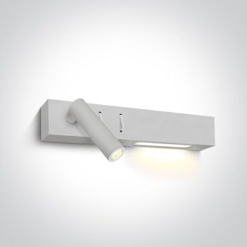 One Light Reading Spots 65146/W/W Светильник за стена 1x3W|1x6W/LED 3000K 480lm IP20