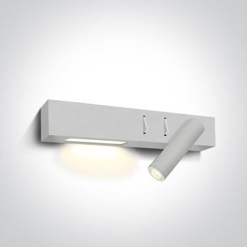 One Light Reading Spots 65146A/W/W Светильник за стена 1x3W|1x6W/LED 3000K 480lm IP20