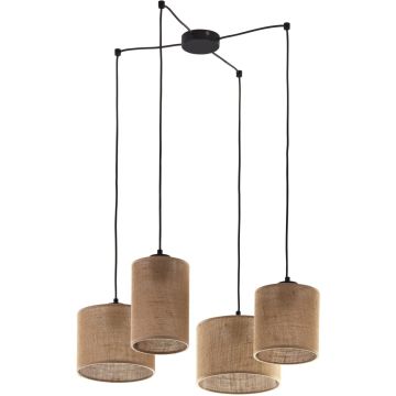 TK Lighting JUTA 6585 Таванна лампа 4x15W/E27
