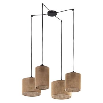TK Lighting JUTA 6585 Таванна лампа 4x15W/E27