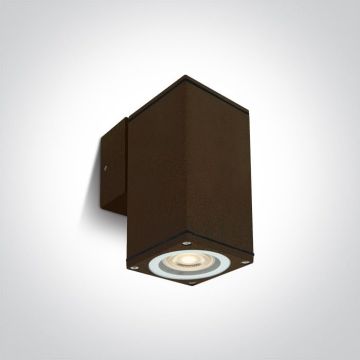 One Light Outdoor Cubes 67426B/BR Светильник за стена 1x10W/GU10 IP54