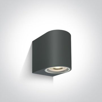 One Light Outdoor Cylinders 67142F/AN Светильник за стена 1x6W/GU10 IP65