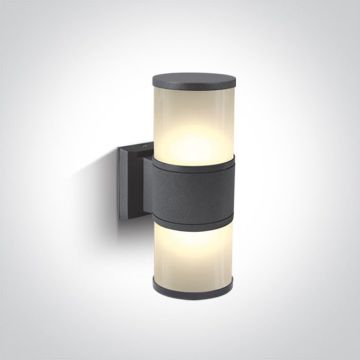 One Light Tube Lights 67098/AN Светильник за стена 2x20W/E27 IP54