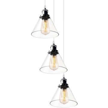 Altavola Design NEW YORK LOFT LA034/CO3_chrom Висяща лампа 3x40W/E27 IP20
