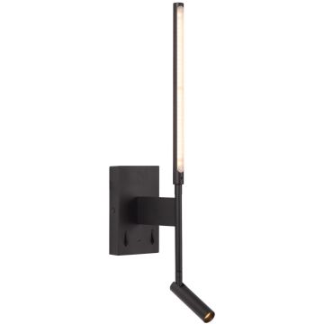 Lucide FINAN 68210/09/30 Светильник за стена 2x9w/led 2700k 240lm+105lm ip20
