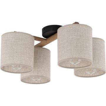 TK Lighting DEVA 6866 Таванна лампа 4x15W/E27 IP20