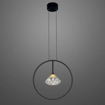 Altavola Design Tiffany LA059/P_black Висяща лампа 1x3W/LED 3000K 180lm IP20