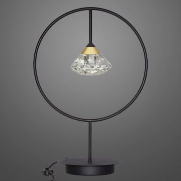 Altavola Design Tiffany LA059/T_black Масичка лампа 1x3W/LED 3000K 180lm IP20