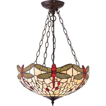 Endon DRAGONFLY BEIGE 70759 Висяща лампа 3x60W/E27 IP20