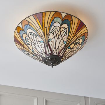 Endon HECTOR 70241 Таванен светилник 2x60W/E27 IP20
