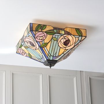 Endon WILLOW 70698 Таванен светилник 2x60W/E27 IP20
