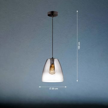 Fischer&Honsel Miro 60840 Висяща лампа 1x40W/E27 IP20