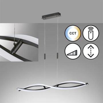 Fischer&Honsel Torcido 60978 Висяща лампа 1x27W/LED 2700K 3200 lm IP20