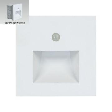Prezent STEP LIGHT SUNNY SENSOR 70414 Светлина за стълбище със скрит монтаж 1x1W/LED 70lm IP20