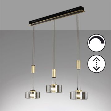 Fischer&Honsel Lavin 61016 Висяща лампа 3x9W/LED 2700K 2900 lm IP20